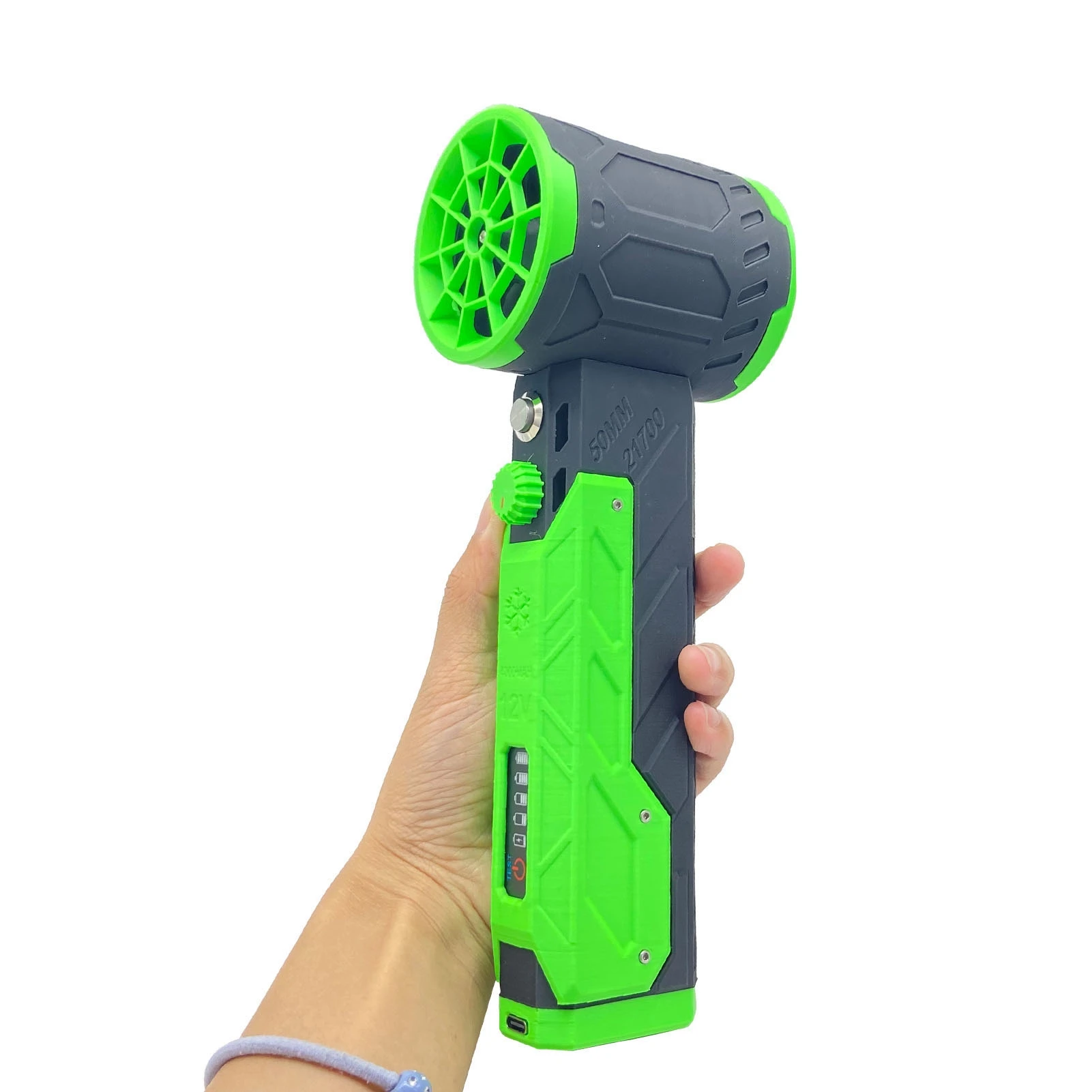 Electric Air Blower 4000mAh Battery Portable Dry Blower High Speed Bearing 12.6V 40A Brushless Motor for Snow and Dust Removal