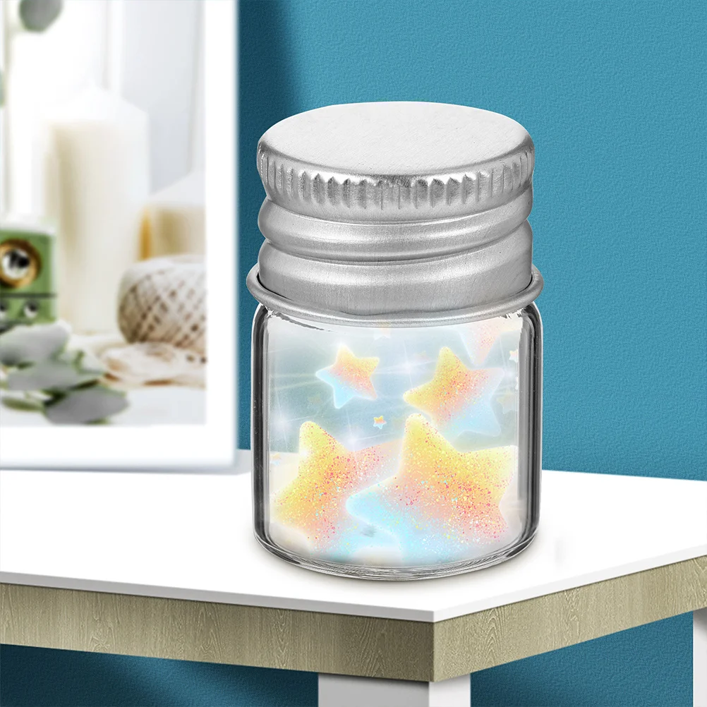 

24Pcs Glass Sample Vials with Caps Perfect for Small Samples Party Decorations Science Projects 5ml Glass Vials