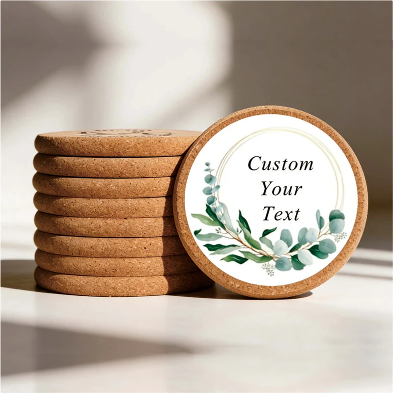 

Personalized Round Circle Label Stickers Custom Name Date Thank You Stickers for Bridal Shower Party Favors