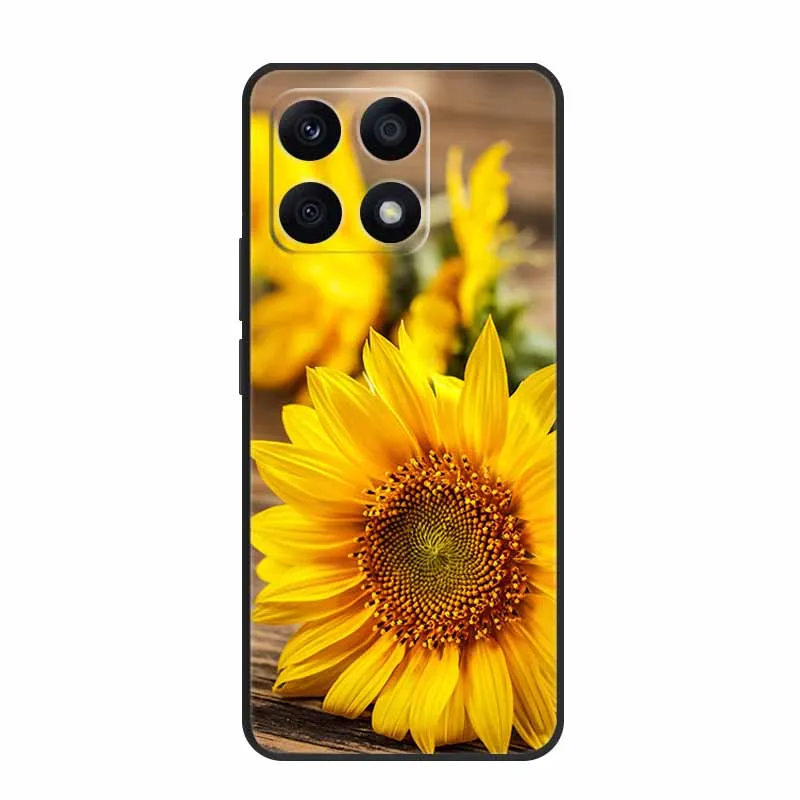 حافظة لهاتف Xiaomi 15T Pro 15T Pro Funda موضة زهور سوداء من السيليكون الناعم غطاء خلفي لهاتف Xiaomi 17 15T 5G حافظة 15 T Pro #3