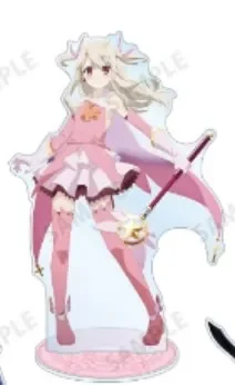 Figurine de dessin animé Illyasviel von Einzbern, jeu de poupée Miyu Edelfelt, support en acrylique, modèle de jouet Cosplay en cadeau