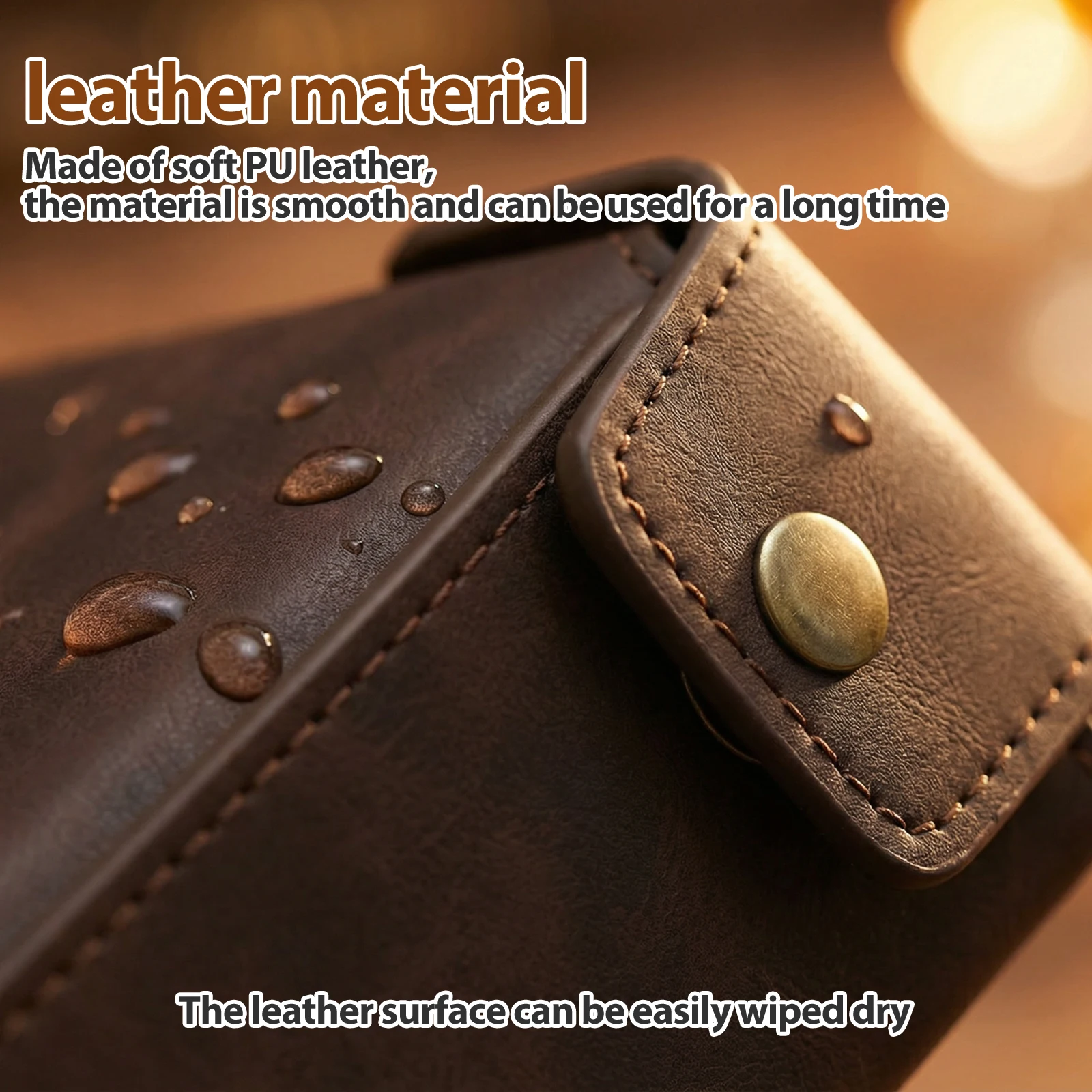 PU 가죽 발렛 트레이 휴대용 접이식 데스크탑 정리함 - Valet Tray Nightstand Organizer Leather 리뷰 및 가격