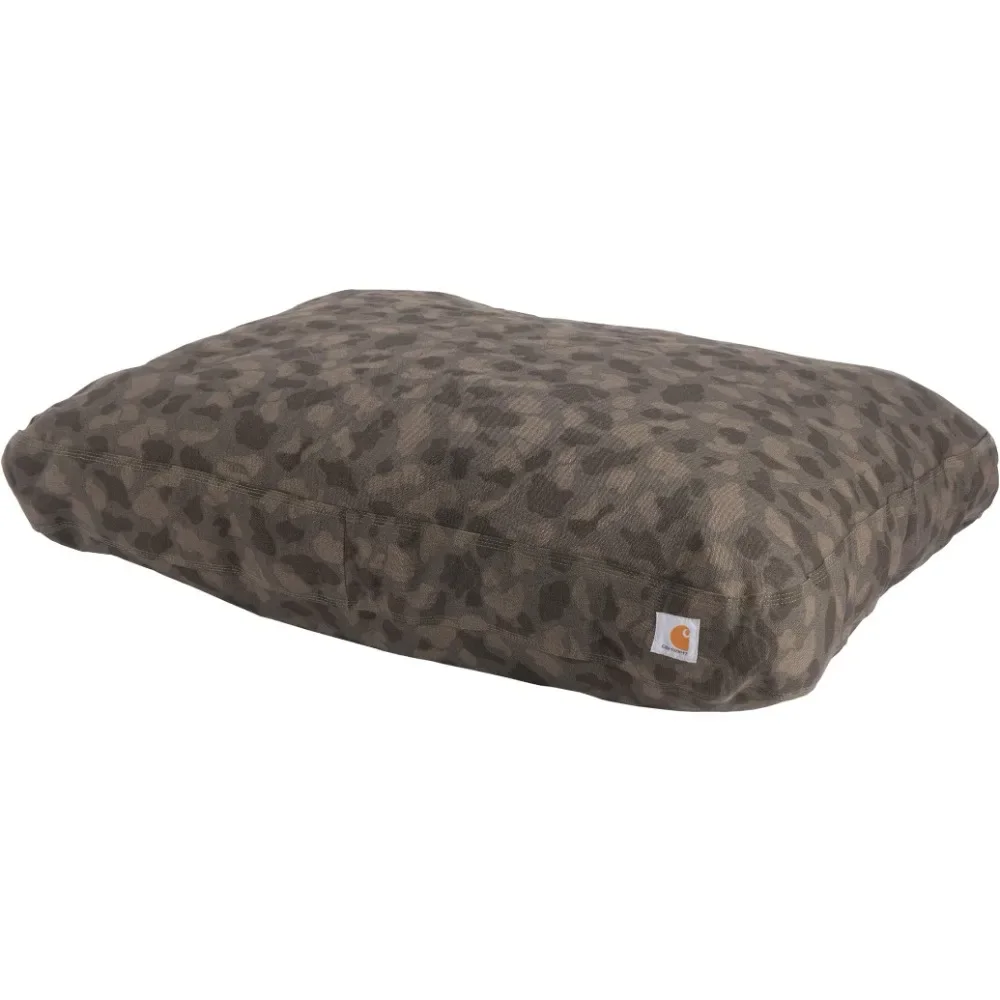 Medium Dog Bed Durable Canvas Pet Bed With Water-Repellent Shell Tarmac Duck Camo Freight Free Supplies Products Home Garden