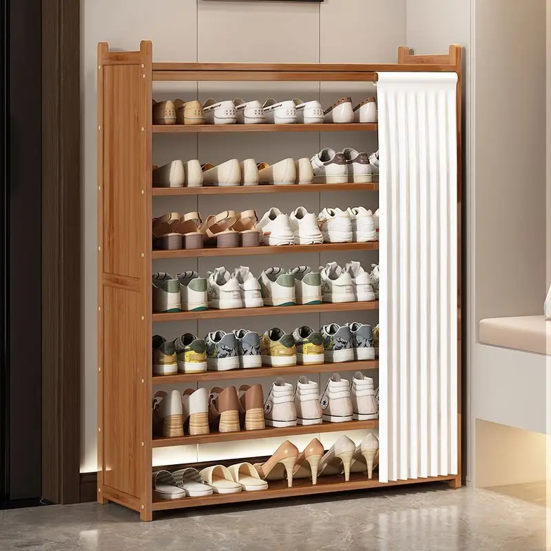 Shoe cabinet S32 multi-layer household shoe rack simple entrance shoe storage rack
