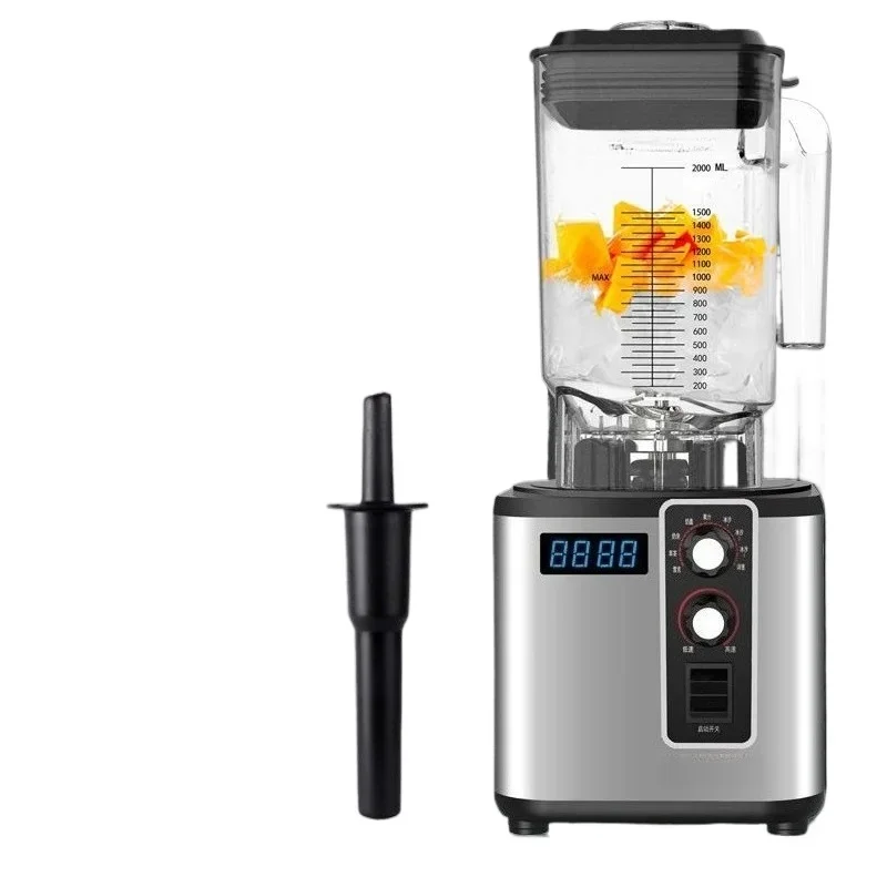 Commercial high-power milk tea shop, tea extraction milk cover machine, automatic smoothie machine, multi-functional