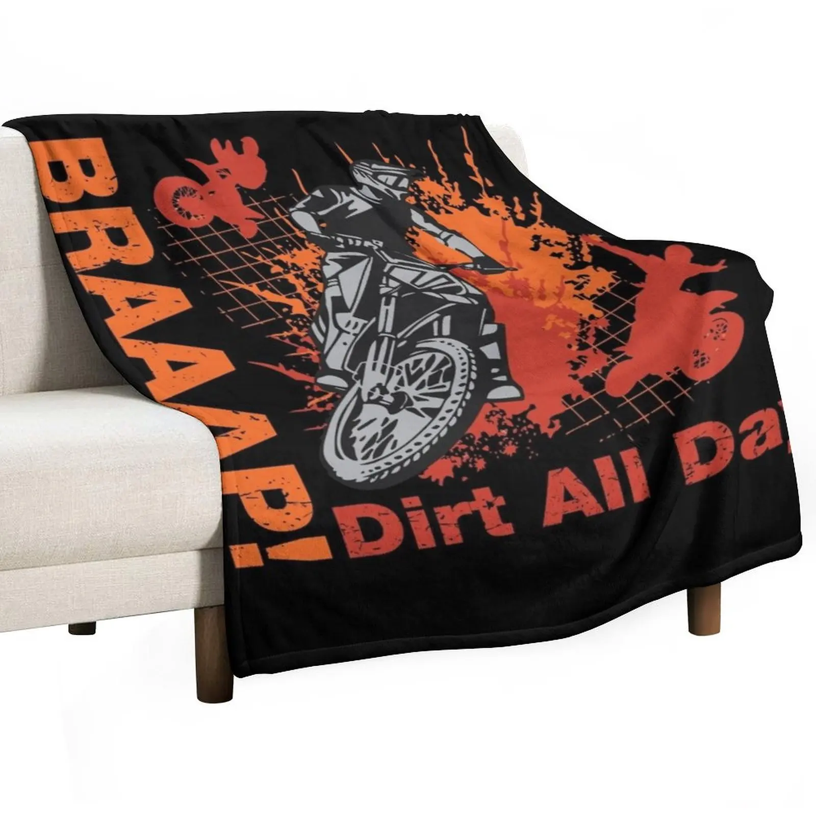 Braap T-shirts, Stickers, Mugs, Beddings, etc. Throw Blanket Beach Summer Beddings cosplay anime Blankets