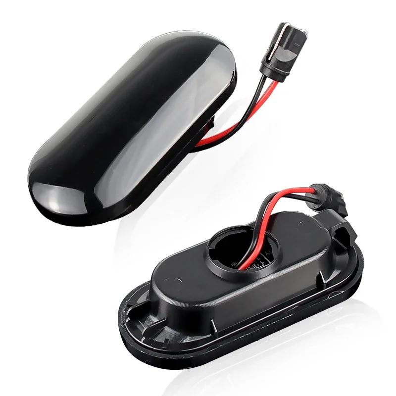 ไฟเลี้ยว LED แบบไดนามิก 2 ชิ้น พร้อมระบบ Canbus ​ ​ สำหรับรถยนต์โฟล์คสวาเกน โบรา ลูโป ปี 98-05 โตเลโด เลออน 1M ปี 96-06 โปโล 6N ปี 94-99 6N2 ปี 99-01