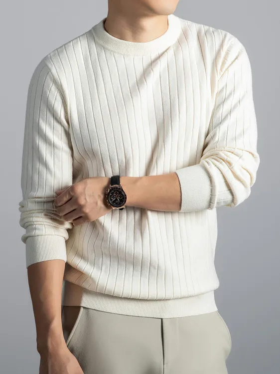 

Soft Warm Knitted round Ne Base irt for Men Pure Color Versatile Inner Wear Winter New Sle Busin Casual Polyester Blend