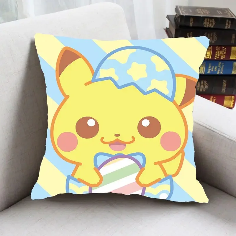 Decorative Pillowcases Anime Cute Animal Throw Pillow Cover Kawaii Pillows Case for Bedroom for Girl Kids Boy Room Bedroom 45x45