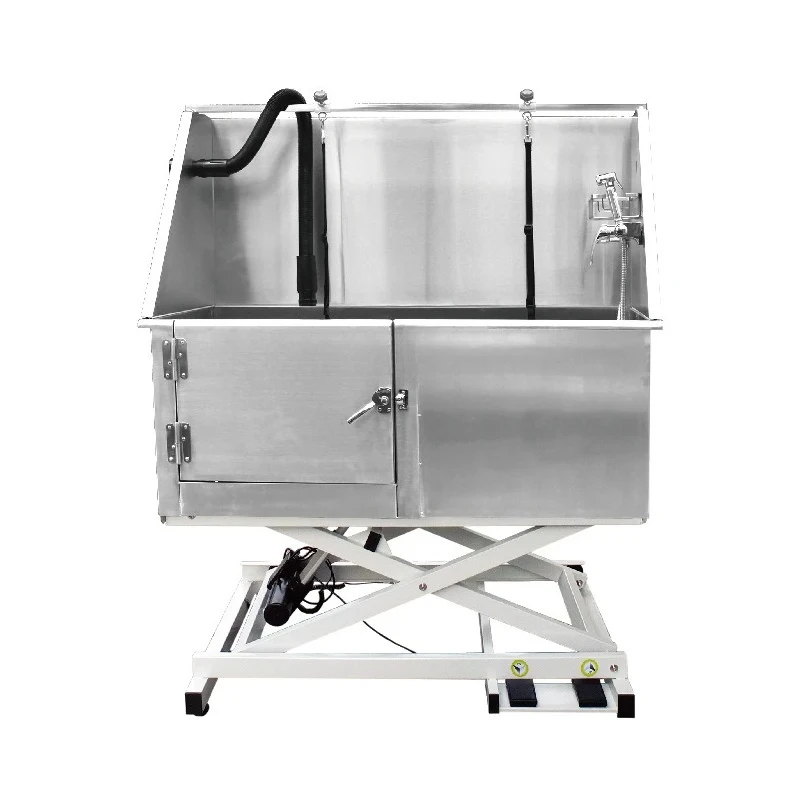 

Pet Electric Stainless Steel Bathtub Pet Bathtub Large Dog Bath Pool Large Bathtub
