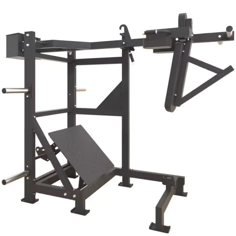 

Squat Machine Body Building Commercial Gym Plate Loaded Strength Training Leg Press Pendulum Squat Machine