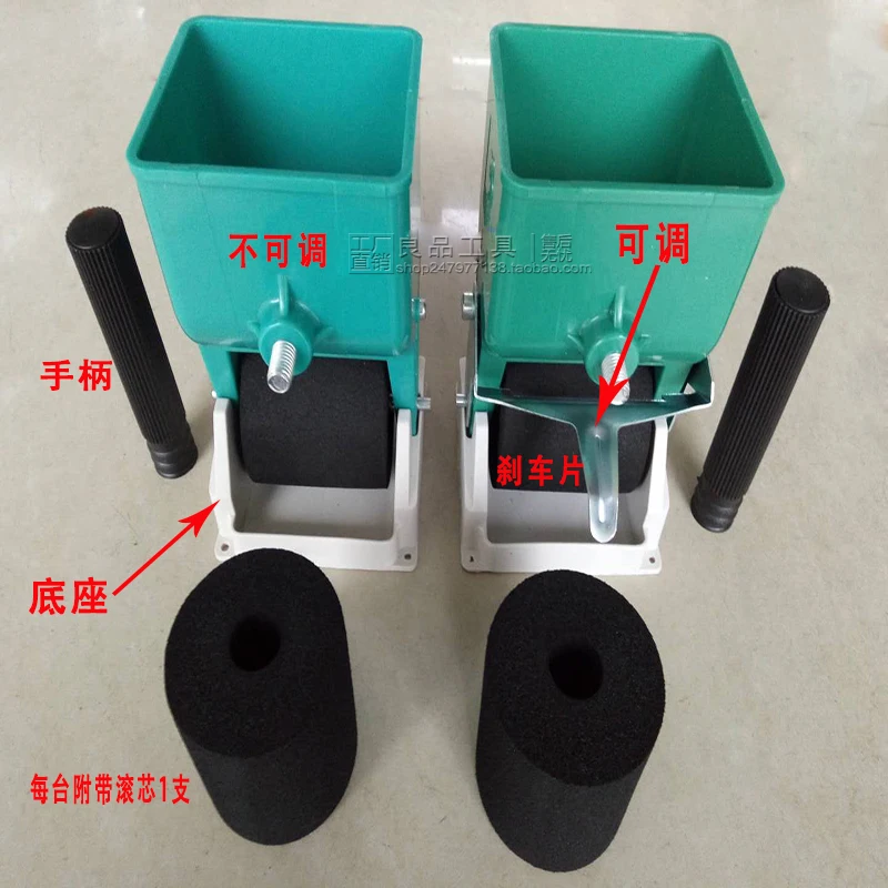 Manual gluing machine Roller gluing machine Wood hand-held roller gluing machine Latex brush wood splice gluing machine