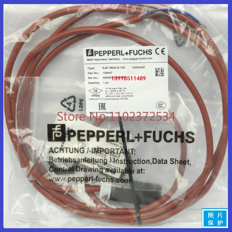 

Beijiafu Intrinsically Safe High Temperature Switching Inductive Sensor NJ5-18GK-N-150 off the shelf