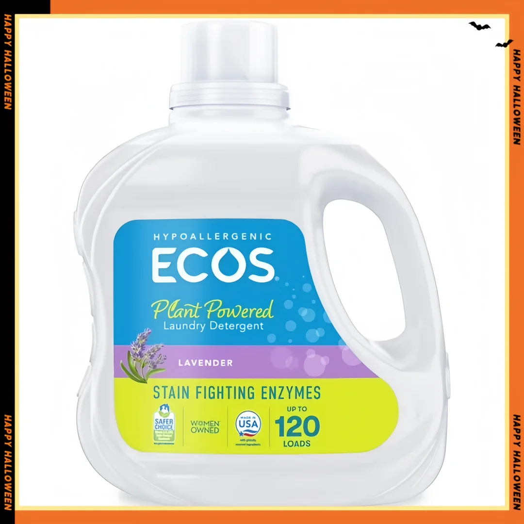 

Гипоаллергенный ферментный стиральный порошок для активной одежды | Удаление пятен и запаха домашних животных | Лавандовое мыло с растительным питанием, 110 унций