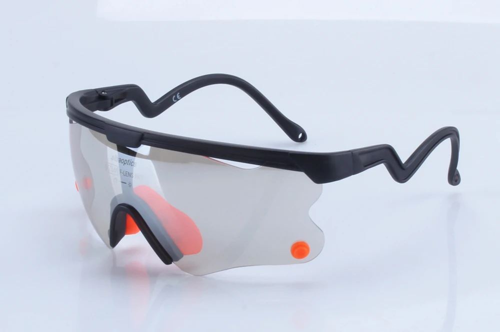 ALBA Optics Delta Ultra Photochrome Fahrradbrille Herren Damen Sportbrille Rennrad MTB Mountainbike Fahrradbrille Sonnenbrille – Detail 4