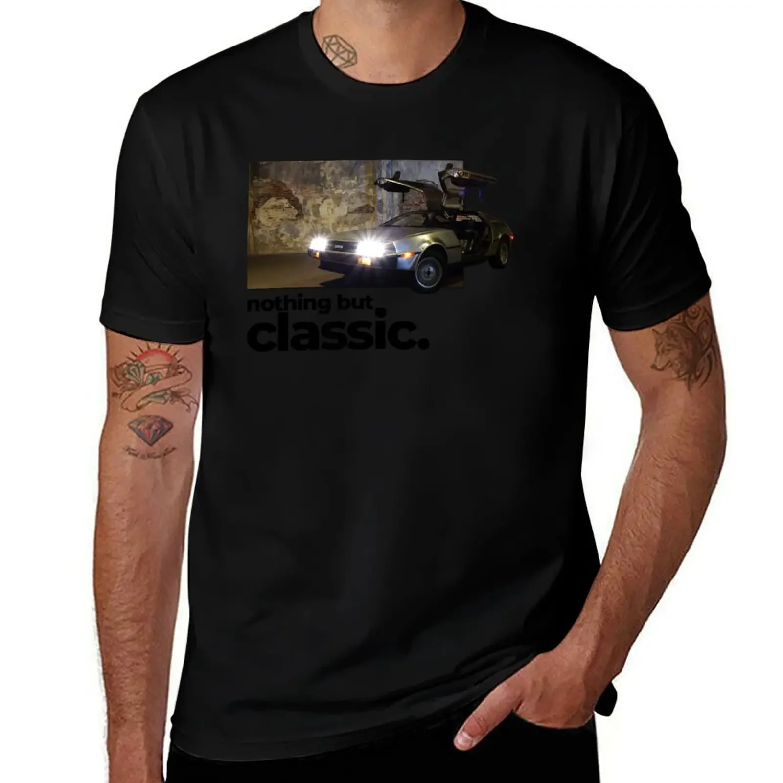 DeLorean DMC-12 - Nothing but classic T-Shirt custom shirt oversized t shirt mens clothing