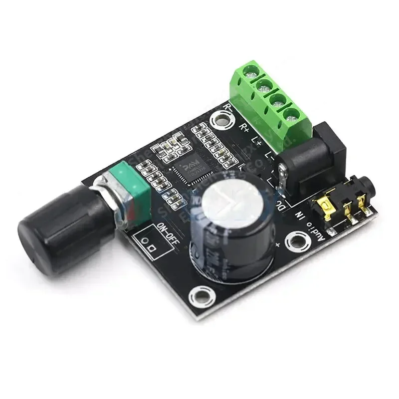 1PCS H-X-Y PAM8610 dual-channel 12V high-definition pure digital power amplifier board 15W*2 high-power power amplifier module