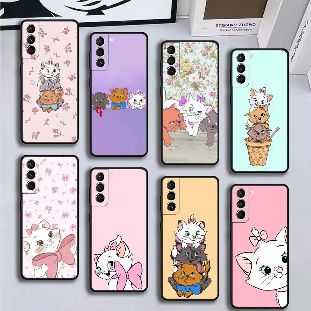 

The A-Aristo C-cats Phone Case For Samsung GalaxyA13,21s,22,31,32,52,53,71,72,73,Soft Black Cover