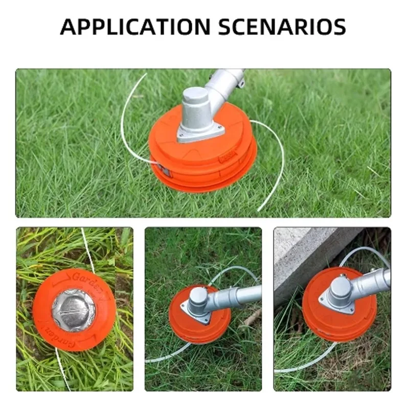 Non Dismantling Automatic Rope Universal Lawn Mower Accessories, Grass Removal Head Parts