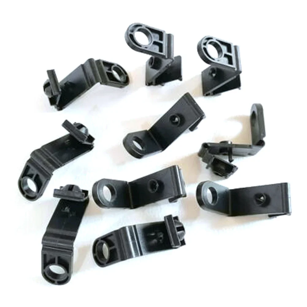 10pcs 8E0821989-A 8E0821989A 8E0-821-989-A Fender Apron Retainer Clips Black Front/Rear/Left/Right Mud Flap/ Textured