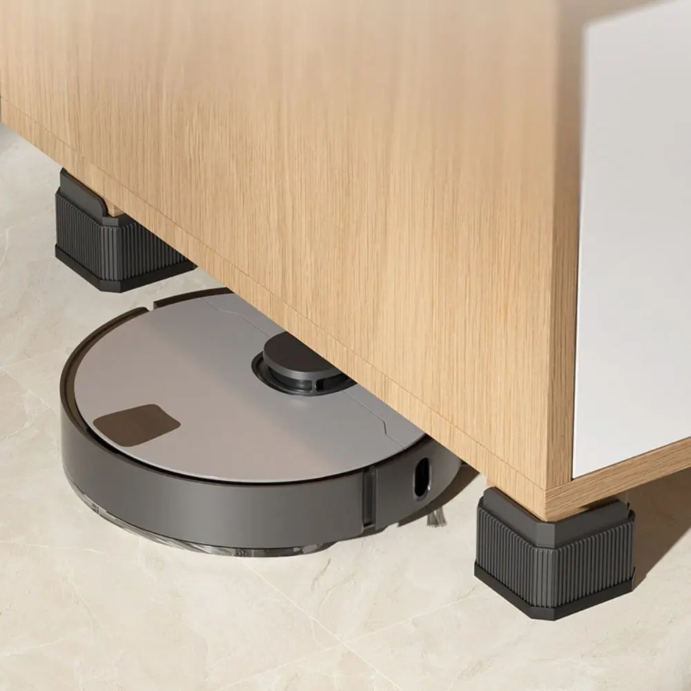 عالية الجودة الثقيلة الأثاث وسادة للقدم مربع قابل للتعديل السرير رافع عدم الانزلاق غسالة دعم الثلاجة #2