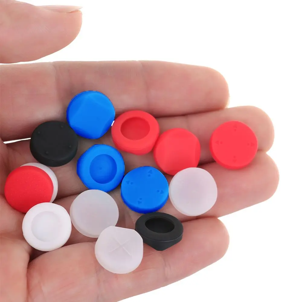 6 قطعة 6 في 1 سيليكون Thumbstick قبضة غطاء لسوني بلاي ستيشن Psvita PS Vita PSV 1000/2000 سليم عصا التحكم التناظرية الغطاء الواقي