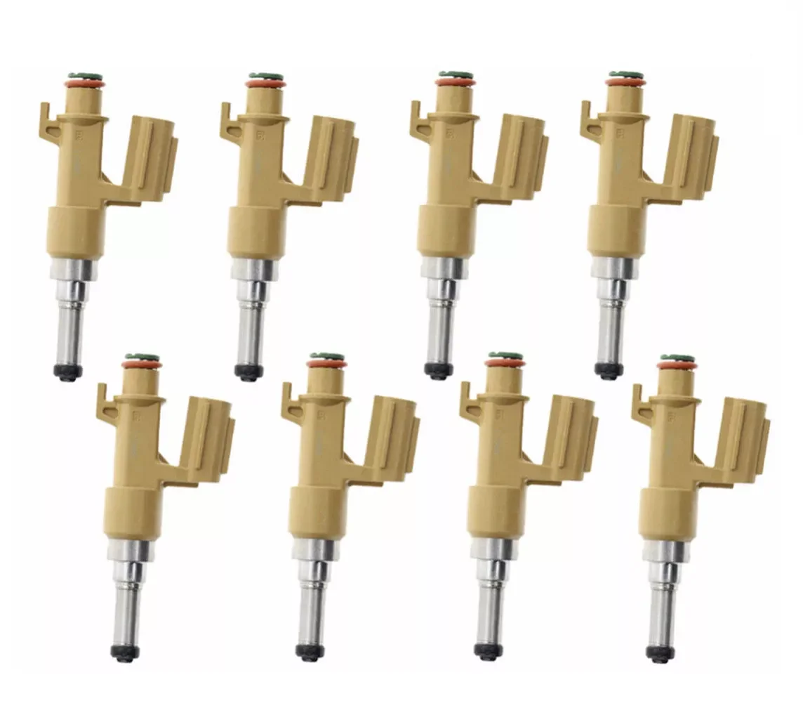 8 x Fuel Injectors fit Denso 23250-0S020 for 2008-21 Lexus Toyota Sequoia Tundra Land Cruiser 4.6L 5.7L V8 232500S020