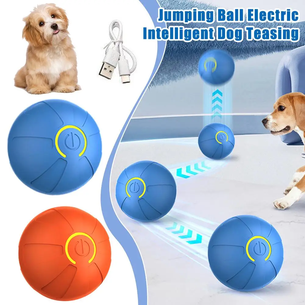 Interactive Dog Toy Ball Super Drive Rolling Balls With Bird Pet Sensor Activated Dog Game Teaser Toys Chirping Motion D8m8