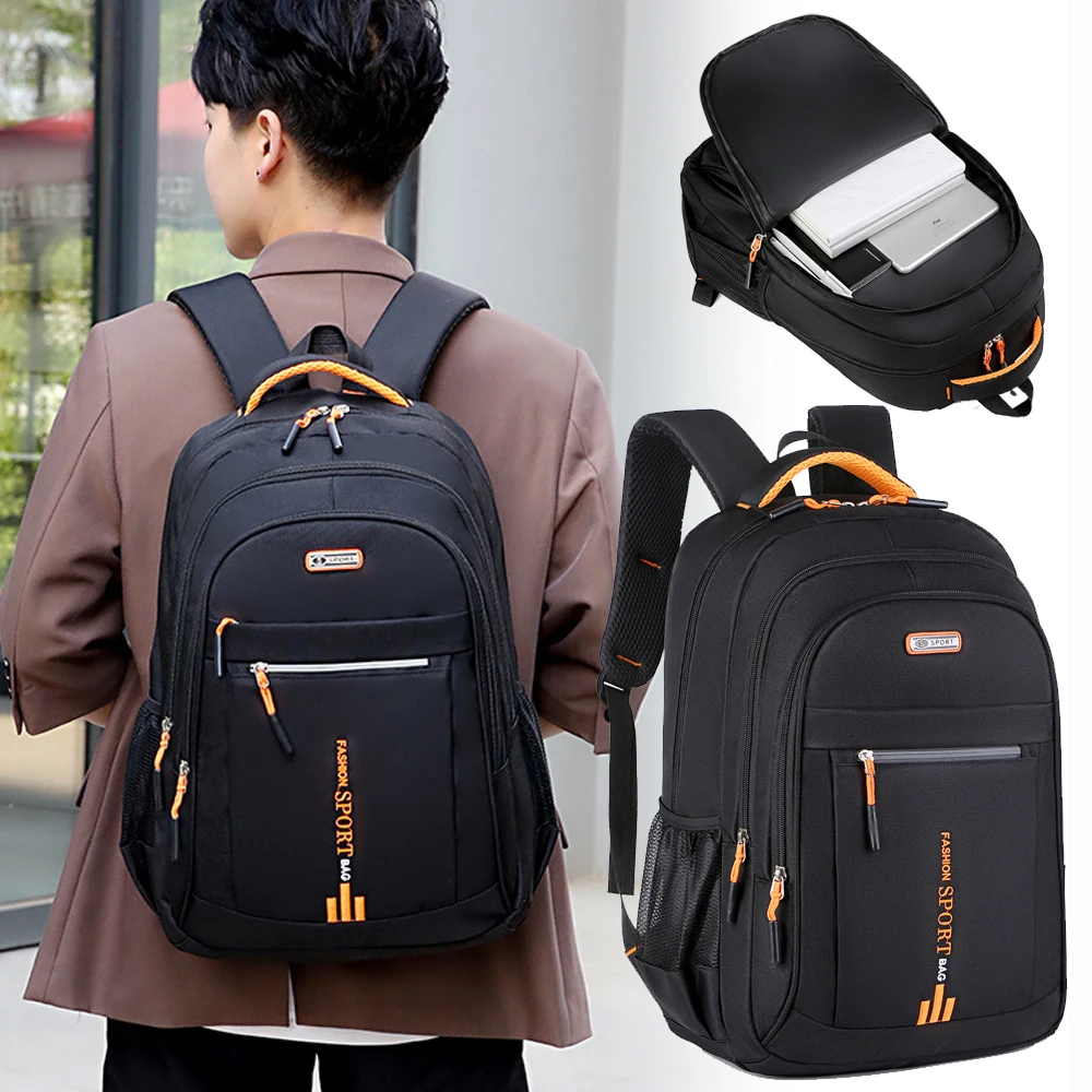 

Мужской рюкзак большой емкости для ноутбука, деловой дорожный рюкзак, водонепроницаемая противоугонная школьная сумка для колледжа для мужчин, женщин, девочек-подростков