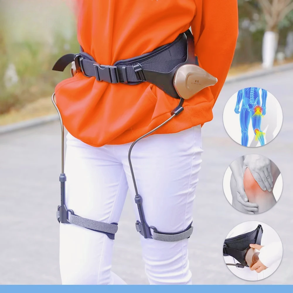Walking Aid Power Walking Rehabilitation Walker Assisted Walking Exercise Assisting Leg Lifting and Climbing Assist 50% Mobility