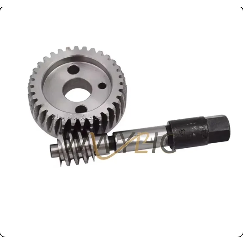Universal Milling Machine Parts B186+B189 Left Right Tilt Worm & C1 Head Swing Screw Shaft