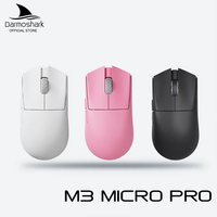 Darmoshark M3 Micro Pro Gaming Mouse PAM3950 8K Wireless Bluetooth Tri Mode Game Macro Mouse N52840 30000DPI Lightweight Mice