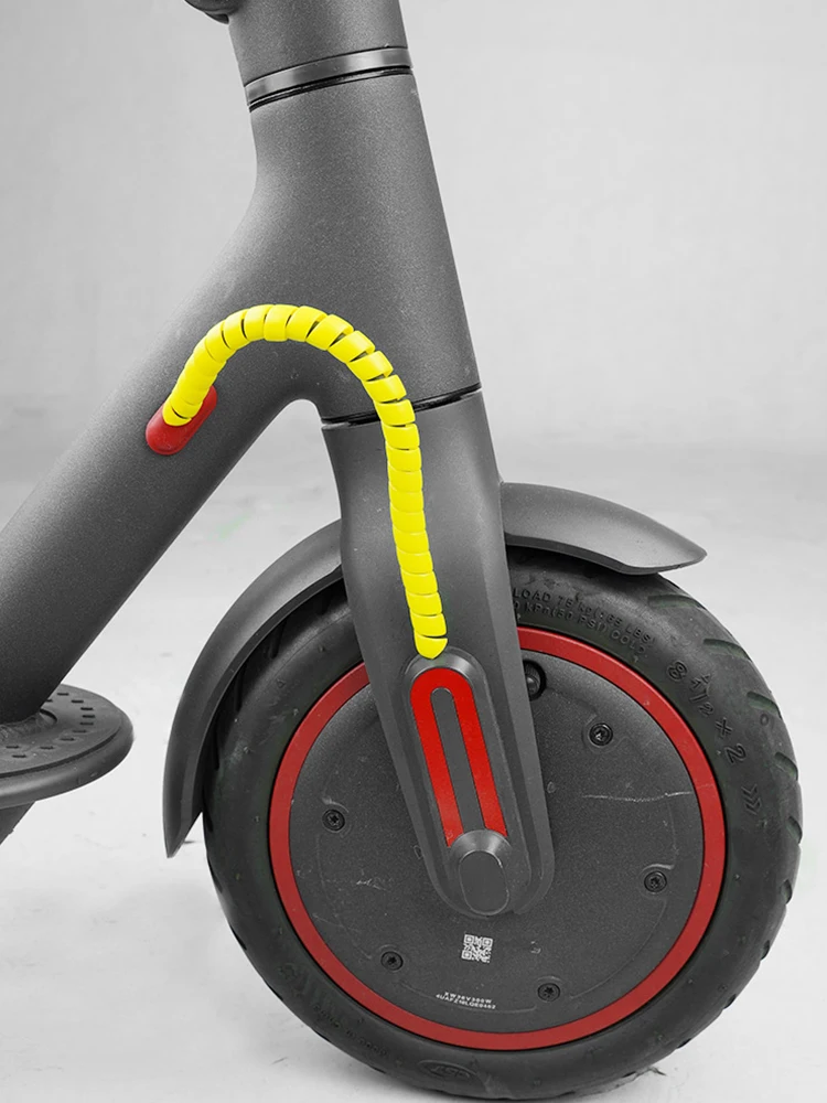 1,3 m langes Spiralwickel-Kabelschutzband, universeller Kabelschutz für Elektroroller, verschleißfest, für M365 PRO 2