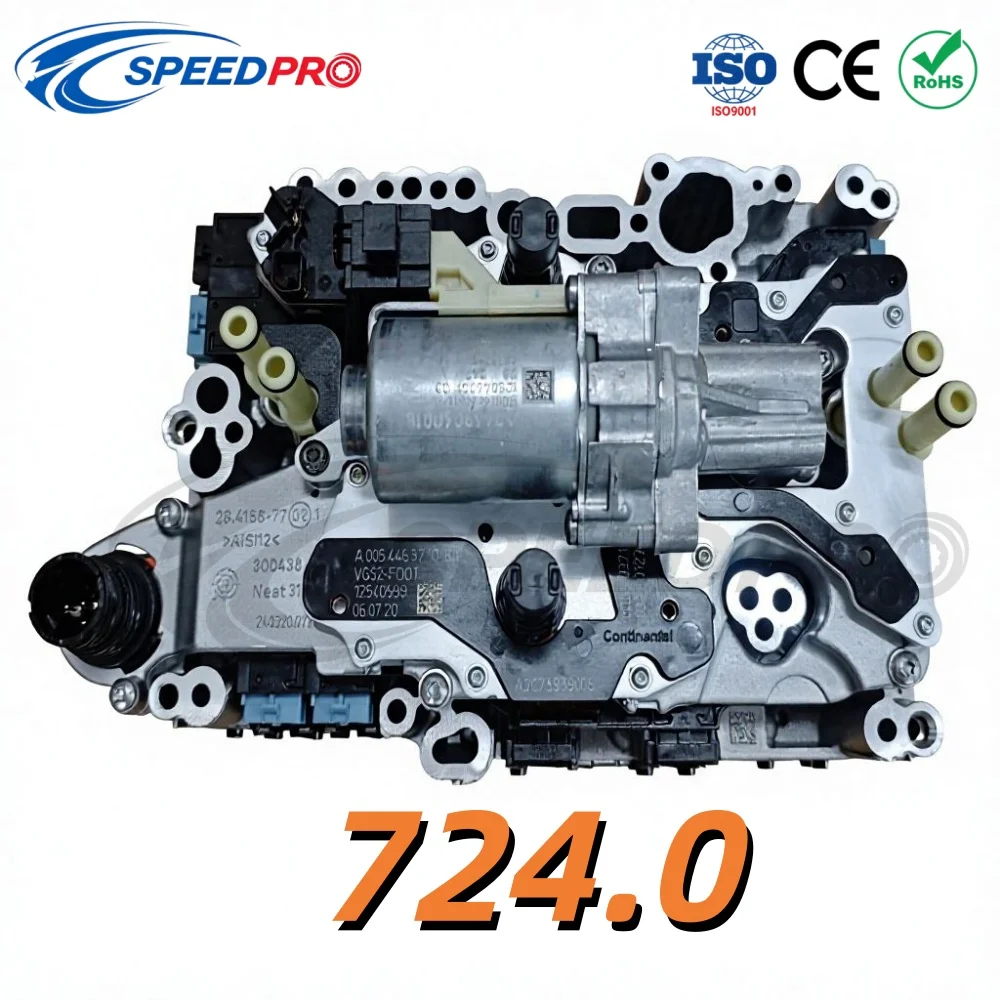 724.0 Transmission Mechatronic For Mercedes W176 W246 W205 W213 7‑Speed Wet DCT Gearbox Valve Body & TCU Assembly