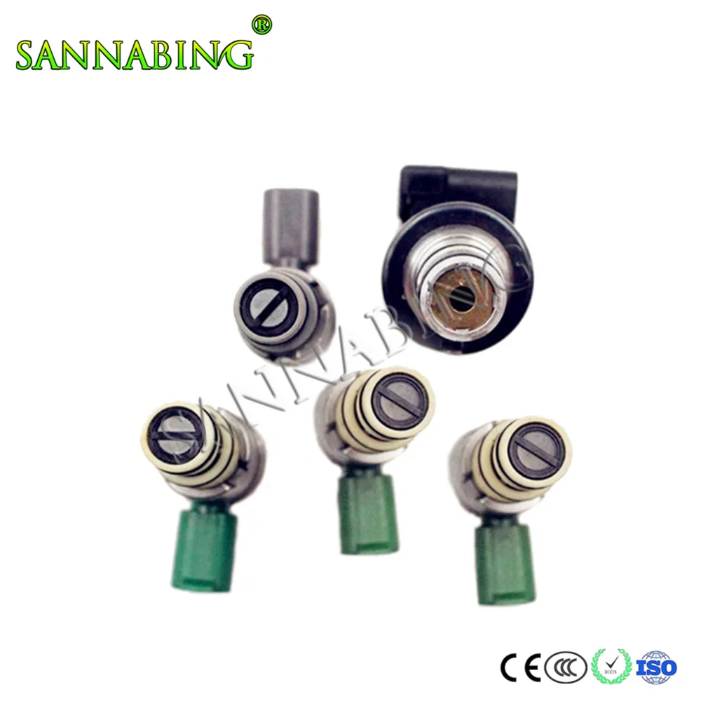 طقم الملف اللولبي ناقل الحركة 5L40 لنقل كاديلاك جنرال موتورز بي ام دبليو، التحكم في القفل EPC TCC 96022804 10478146 24227792 24212690 #6