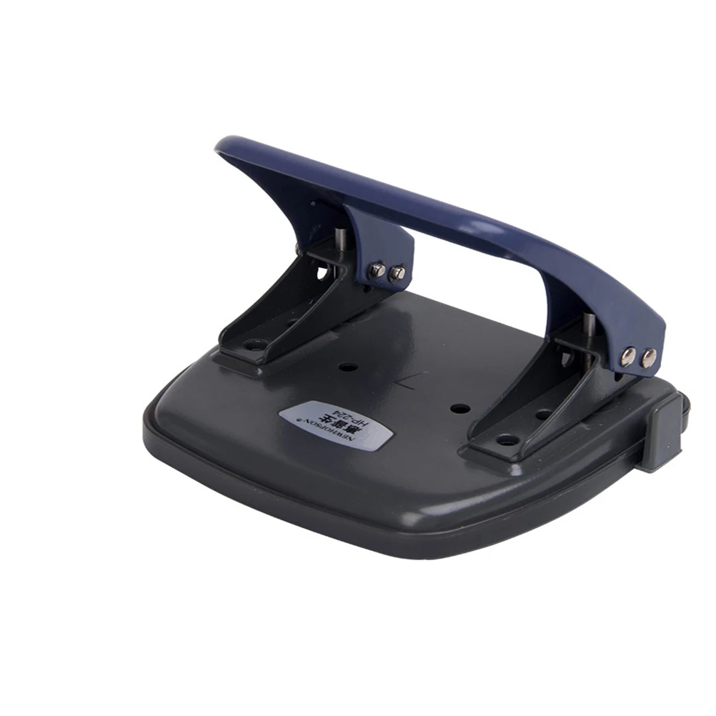 

2 Hole Punch Craft Paper Cutter Durable Metal Construction Strong 2-Hole Puncher Scrapbooking Binding Supplies Diy Tools Wide