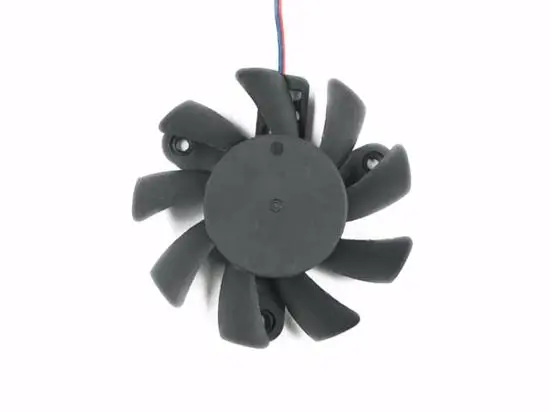 Everflow T127015DM Server Round Fan DC 12V 0.15A Dia. 65mm C.T.C 47mm 2-Wire