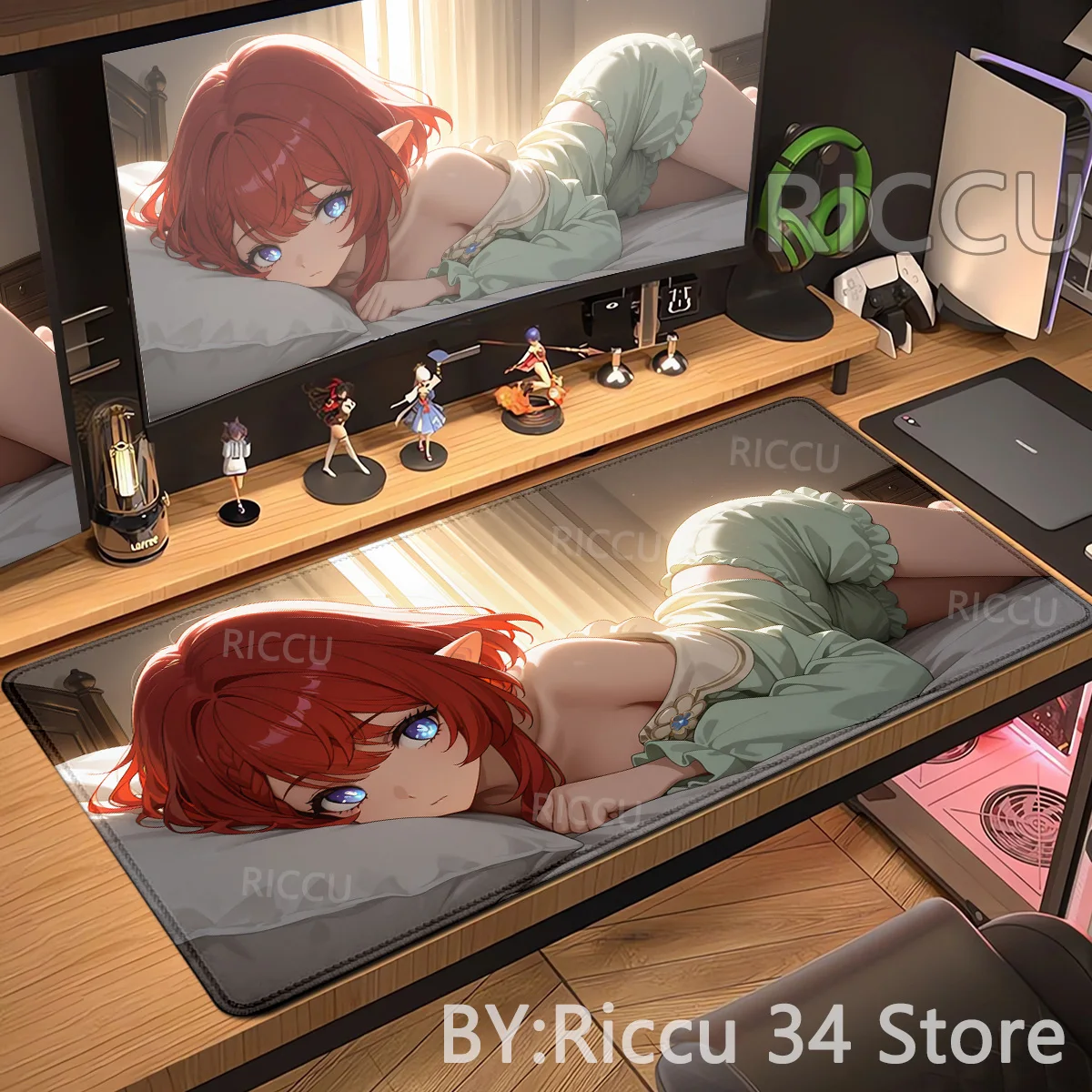 

HD Honkai: Star Rail Tribios PC carpet Mouse pad rubber keyboard carpet anti-slip gamer mouse pad laptop coaster Mouse pad