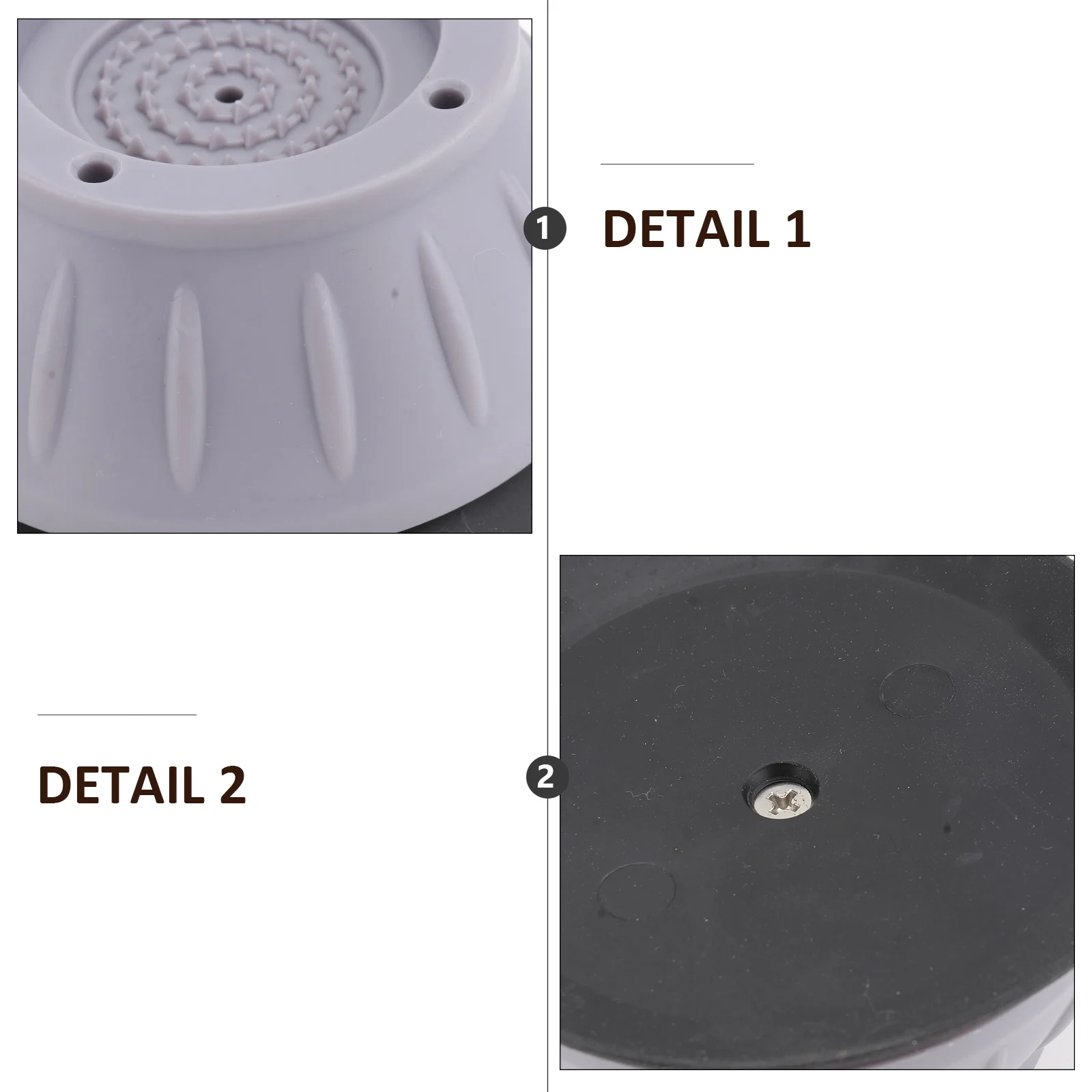 

1Pcs Durable Non-Slip Shock-Absorbing Pad for Washing Machine Furniture Accessory Compact Design Easy to Install Vibration