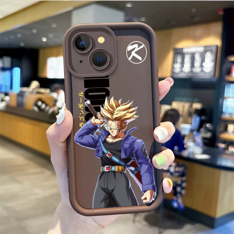 Anime D-Dragon Ball Super Saiyan Vegeta Phone Case For iPhone 15 14 13 12 11 Pro Max 15 14 Plus X XS Max 8 7 6 Soft iPhone Cover