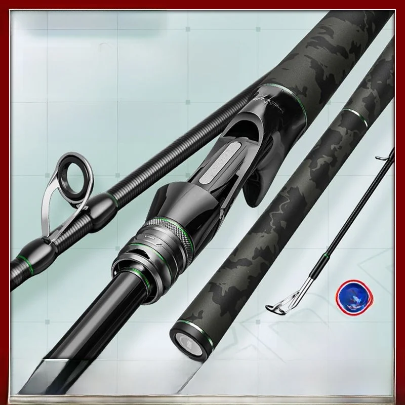 xhh-straight-handle-gun-handle-fishing-rod-long-casting-light-thunder-heavy-thunder-rod-blackfish-hunting-camping-travel-gear