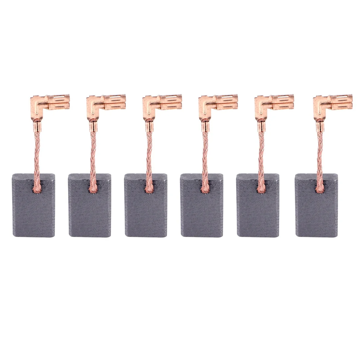 Confezione da 6 spazzole di carbone CB-318 Spazzole di carbone di ricambio per Makita CB318, CB325, CB340, CB336, 191974 -7, 194074 -2, 191978 -9 Vogue