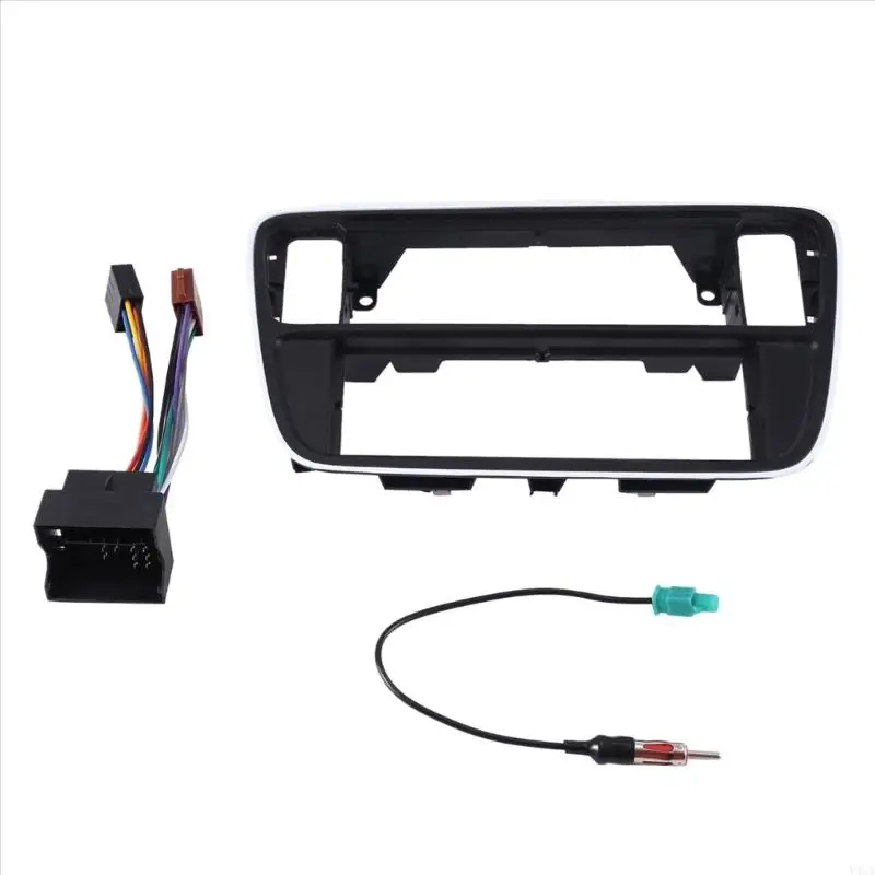 

Y4UA Car Refitting 1 DIN DVD Frame DVD Panel Dashboard Fascia Stereo Frame Car Stereo Accessories