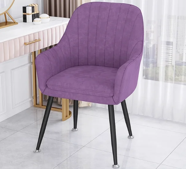 

Nordic Ins Light Luxury Makeup & Desk Chair – Casual Backrest Combination for Dining, Dressing & Manicure – Stylish Multifuncti