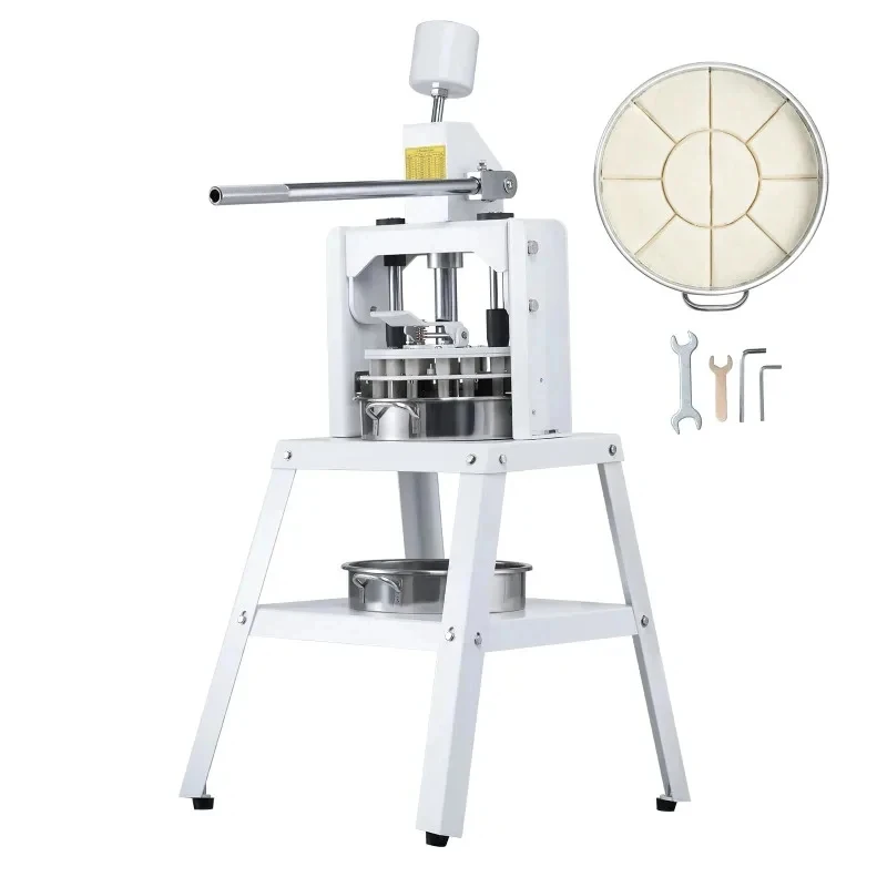 Hand Prs Equal Divider – Even Dough Portioning, with Steel Tray & Replacele Bl, Efficient Bakeri / Pizze