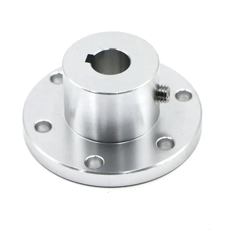 Flange Coupling High-strength aluminum alloy Omni wheel diameter 5 6 8 10mm 12 14 15 16 18 mm keyway coupling
