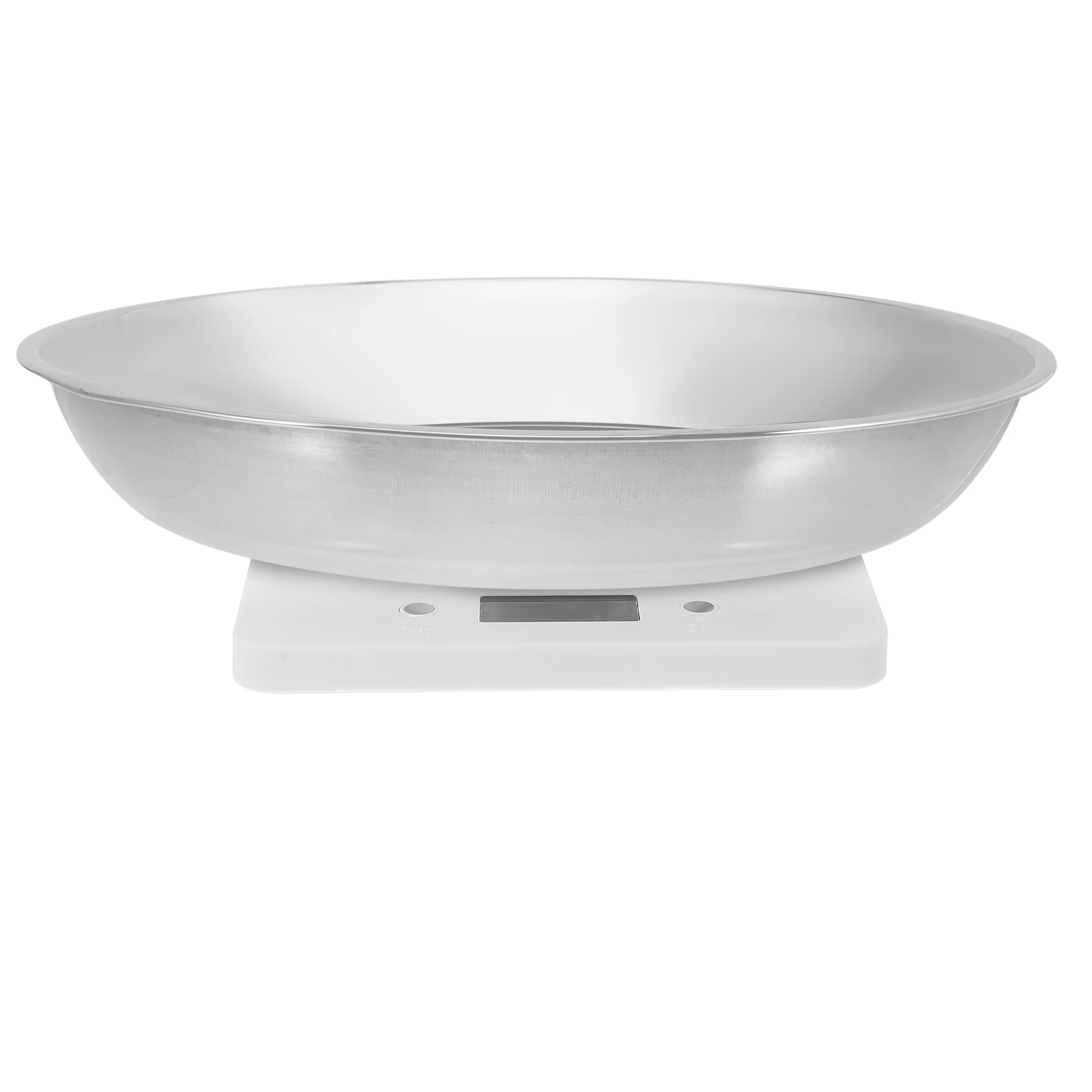 

Stainless Steel Scale Pan Round Mouth Powder Resistant Electronic Balance Tray Measuring Dish For Kitchen Jewelry Use