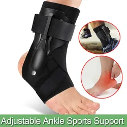 1/2PCS Adjustable Sports Ankle Compression Support-Ankle Sprained Brace Joint Protector-for Cycling Running Basketball Soccer