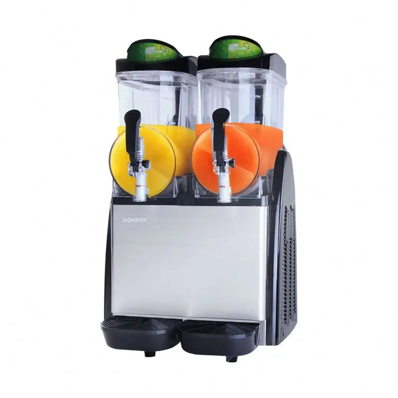 

Automatic Three Cylinder Blender Juicer Electric Slush Machine Cold Beverage Machine Fruit Juice Storage for Restaurant Pro