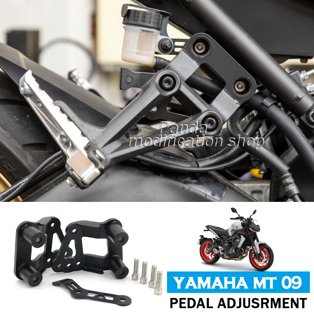 for mt 09 sp yamaha mt09 mt-09 xsr900 xsr 900 accessories 2014 2015 2016 2017 2018 2019 2020 2021 Passenger pedal adjustment